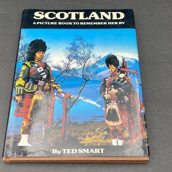 Scotland A Picture Book To‎ Remember Her By Book Ted Smart Vintage 1978 - Picture 3 of 12